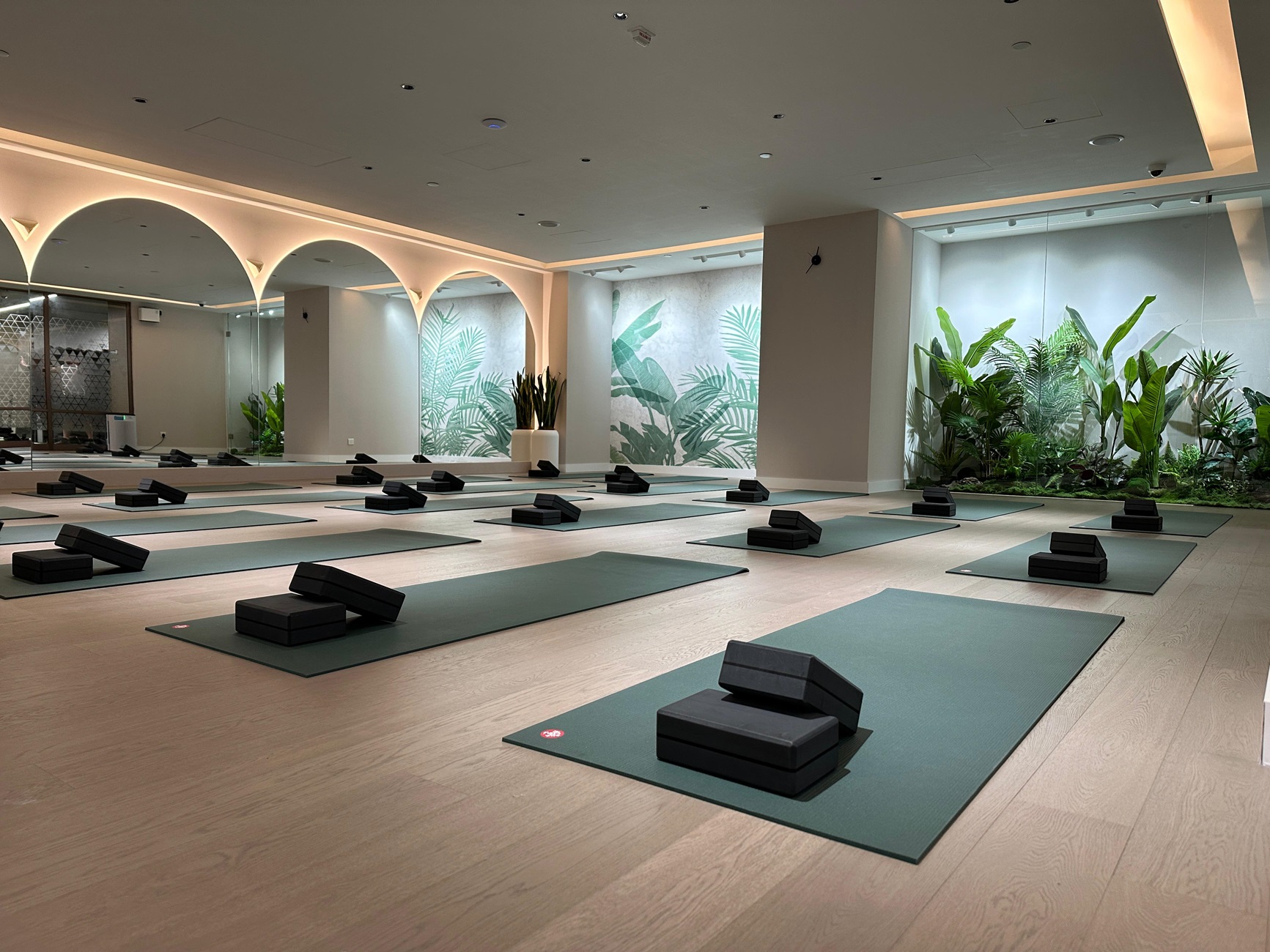 Central Onyx yoga room class