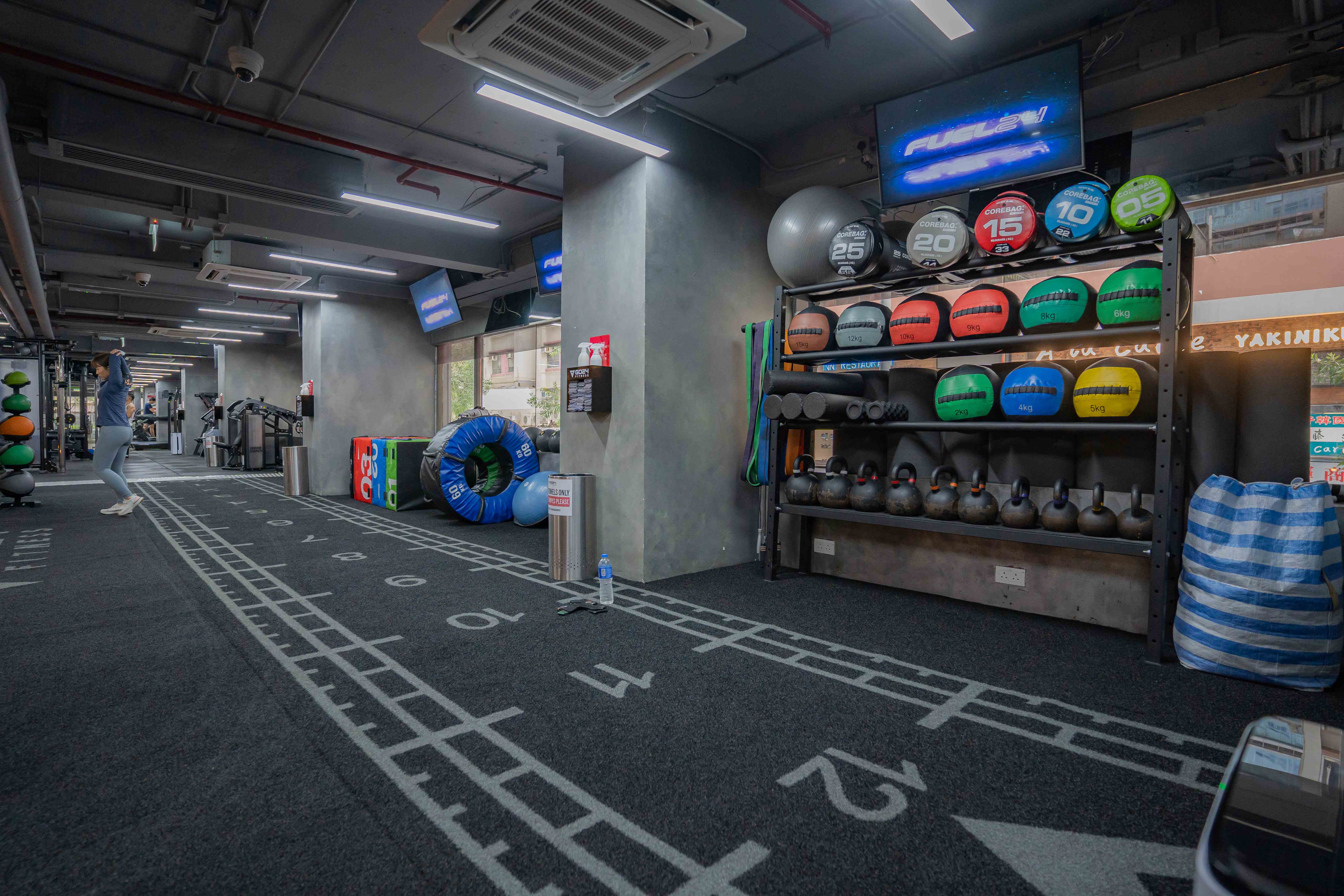 Fantastic functional training area