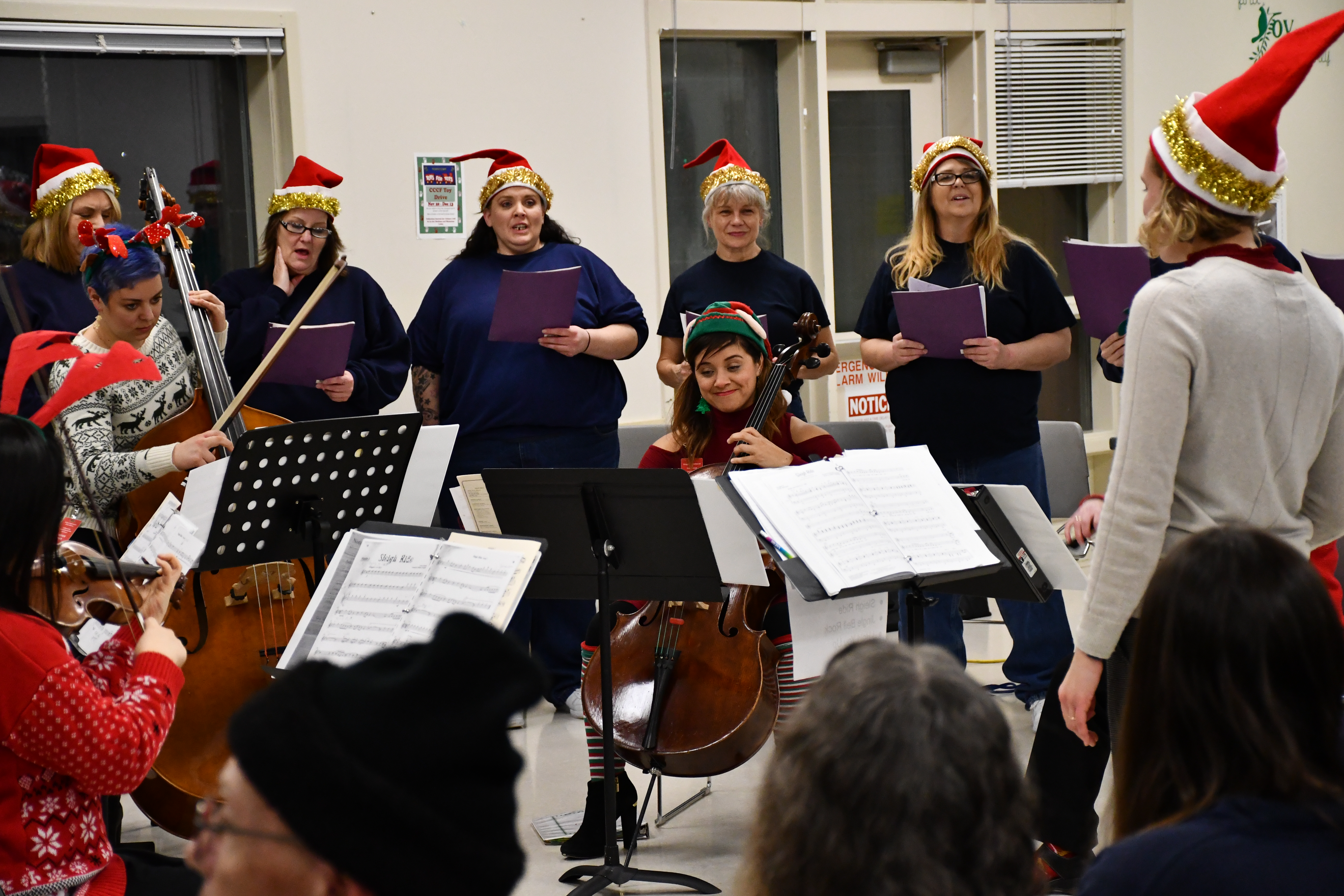 Singers in the Coffee Creek Choir
